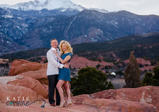 Grand landscape in the mountains of Colorado – must have the best wedding photographer