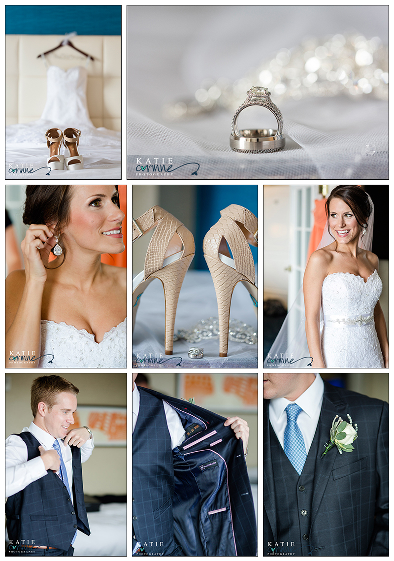 ombre bridesmaids dresses, amazing wedding detail shots, custom made wedding suit groom, david tutera wedding gown, accent belt on wedding dress